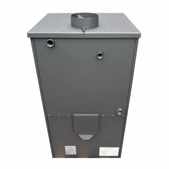 Pro-Termo Alpina boiler 24 fehér vízteres csempés 24 kW kandalló