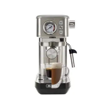 Ariete 1381.M presszó kávéfőző 1300W, rozsdamentes acél készülékház 