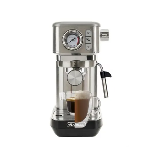 Ariete 1381.M presszó kávéfőző 1300W, rozsdamentes acél készülékház 