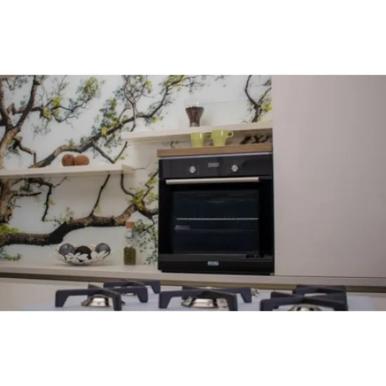 Evido BOC6DB.2 COMFORT 60B fekete beépíthető multifunkciós sütő 56L, A energiaosztály 