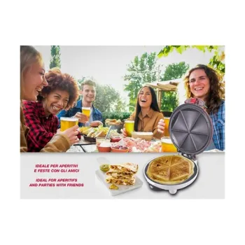 Beper P101CUD600 quesadilla sütő,piros-fehér színű
