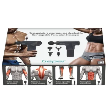Beper P302MAS001 izommasszírozó, tölthető