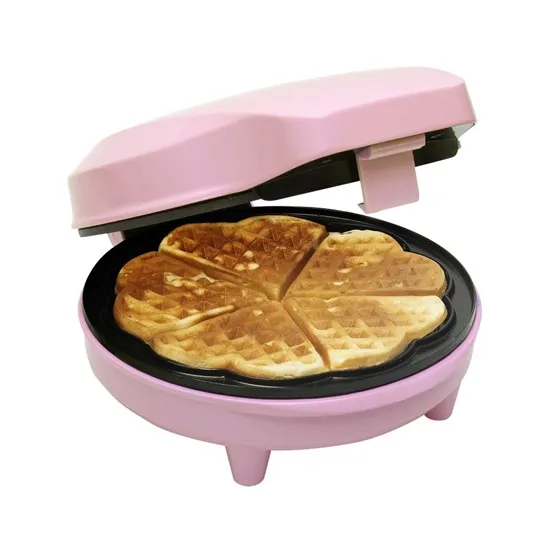 Bestron ASW217V gofrisütő rózsaszín