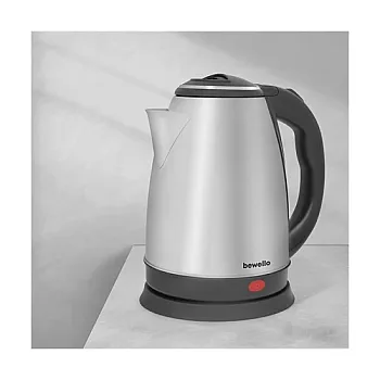Bewello BW1009 vízforraló krómozott/fekete,2L