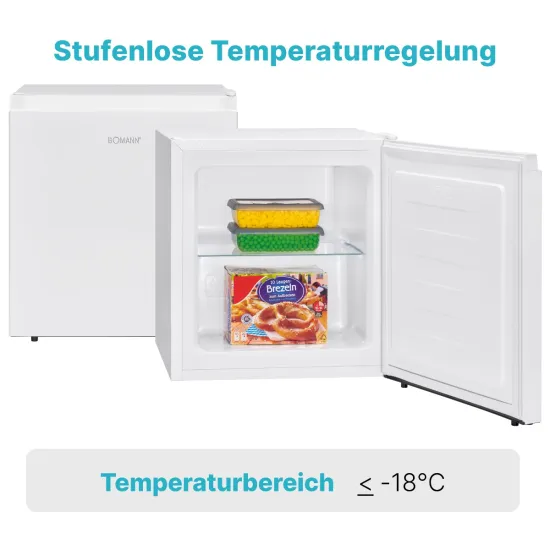 Bomann GB 7246 asztali fagyasztószekrény GB7246