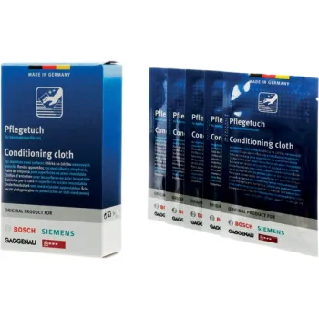 Bosch speciális kondicionáló olajjal impregált kendő rozsdamentes felületekhez 5db 