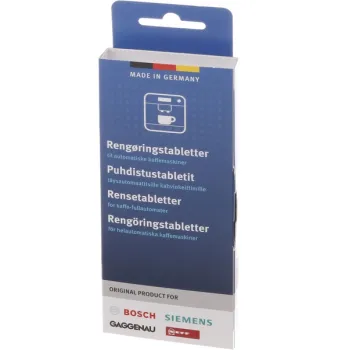 Bosch 00312502 kávézsír és kávé maradvány eltávolító tabletta automata kávéfőzőkbe 10db