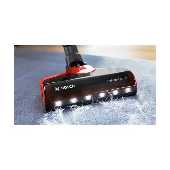Bosch BBS711ANM Unlimited 7 ProAnimal akkumulátoros porszívó vörös