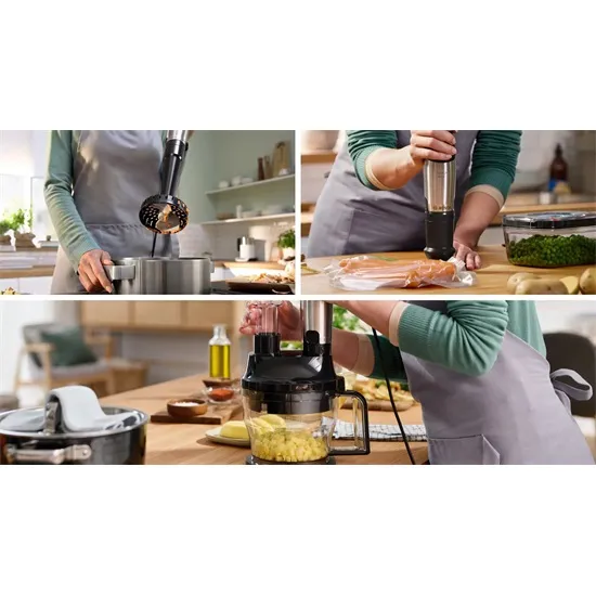 Bosch MSM6M622 Serie 6 ErgoMaster botmixer szett 1000 W nemesacél 