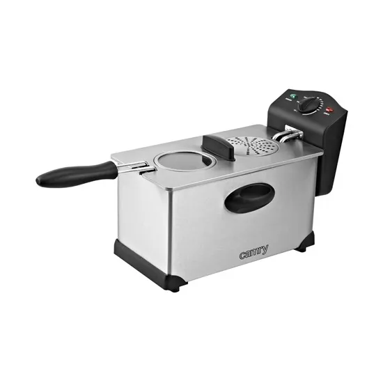 Camry CR4909 kivehető tartályos 3l olajsűtő rozsdamentes acél géptest