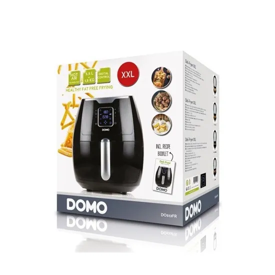 Domo DO513FR légkeveréses olajsütő XXL 5,5L 