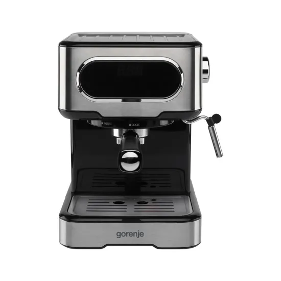 Gorenje ESCM15DBK kávéfőző 15BAR, inox-fekete szín