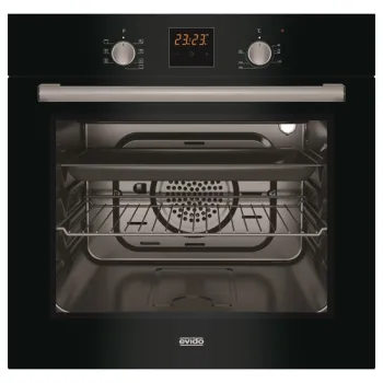 Evido BOC6DB.2 COMFORT 60B fekete beépíthető multifunkciós sütő 56L, A energiaosztály 