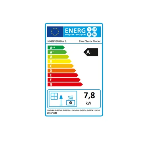 Hunor Efes Classic íves kandalló öntvény tűztérrel