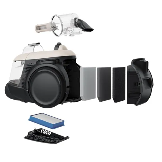 Electrolux EL61H4SW porzsák nélküli porszívó 700W, kagyló szín 