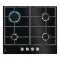 Electrolux KGG75362K fekete beépíthető gázfőzőlap, 74x51x4.5 cm 