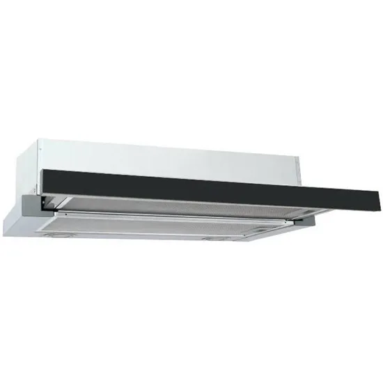 Evido Slimlux 60GB beépíthető kihúzható konyhai elszívó,inox/fekete üveg front,60cm széles,CHT6GB.4