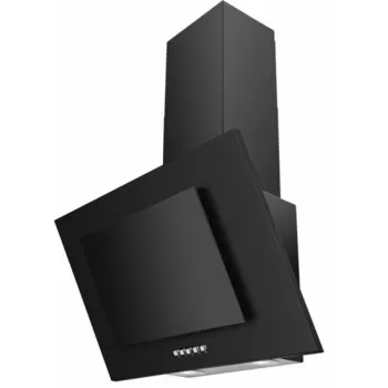 Evido CHV6BB.1 Reflex 60B design döntött fali kürtös konyhai elszívó fekete 60cm 