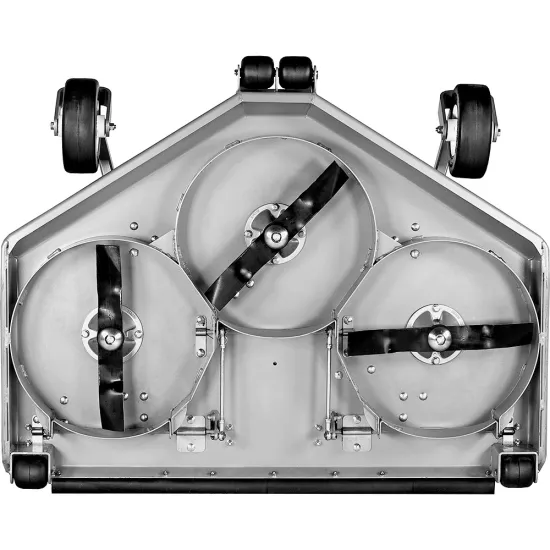 Grillo FX27 frontkaszás vágoasztalos botkormányos fűnyíró traktor ZERO TURN minden előnyével: nagyobb manőverezhetőség és rövidebb munkaidő