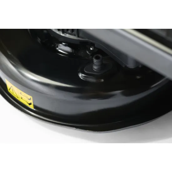 Stiga TORNADO 598e akkumulátoros oldalkidobós fűnyíró traktor 