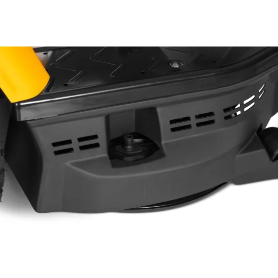 Stiga ESTATE 384 M fűgyűjtős fűnyíró traktor,mechanikus váltóval,gyűjtő,hátsó kidobó funkcióval