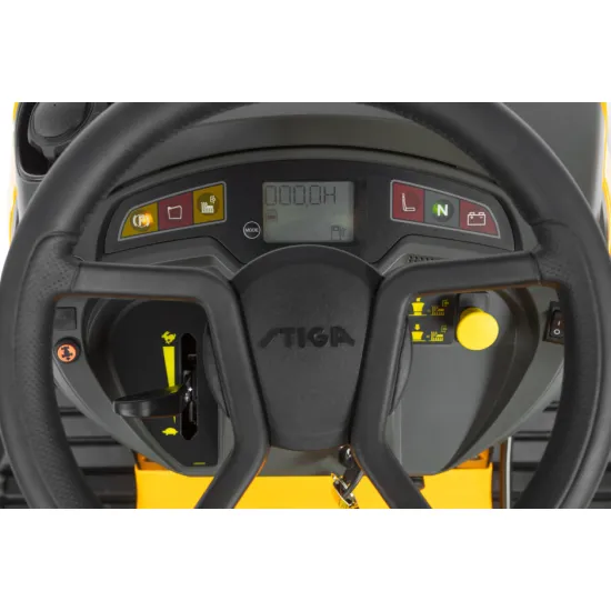 Stiga ESTATE 7102 W fűgyűjtős fűnyíró traktor, hidrosztatikus váltóval 
