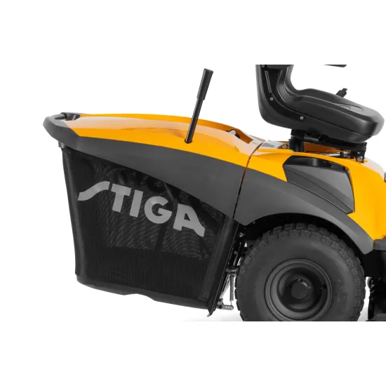 Stiga ESTATE 9102 W fűgyűjtős fűnyíró traktor,7000m2, 102cm vágófelülettel, hidrosztatikus váltással,Honda motorral