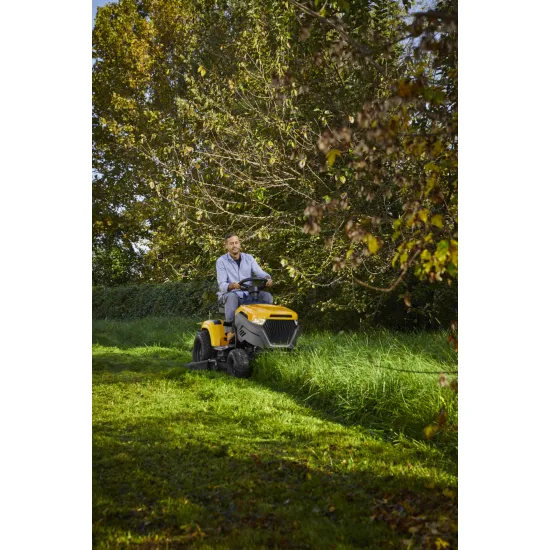 Stiga TORNADO 5108 W oldalkidobós fűnyíró traktor hidrosztatikus váltóval,oldalsó kidobás