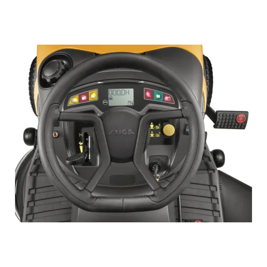 Stiga TORNADO 7108 W oldalkidobós fűnyíró traktor hidrosztatikus váltóval 