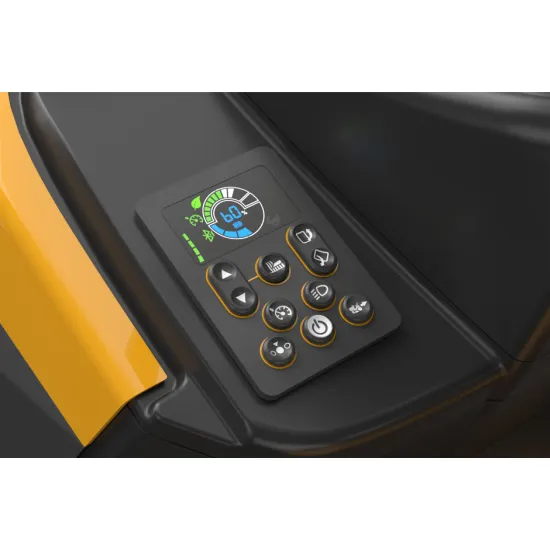 Stiga TORNADO 7108e akkumulátoros oldalkidobós fűnyíró traktor,oldalsó kidobás