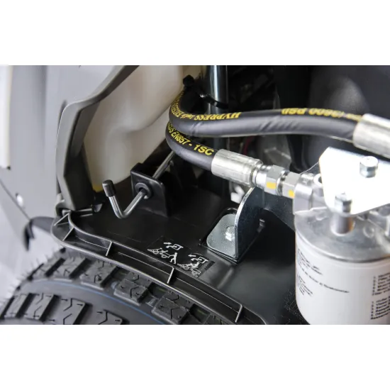 Stiga PARK PRO 900 AWX 4WD,13000m2, frontkaszás fűnyíró traktor(Vágóasztal nélkül), hidrosztatikus váltóval