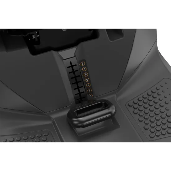 Stiga GYRO 700e helyben forduló akkumulátoros fűnyíró traktor,oldalsó kidobás