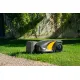 Stiga A 3000 robotfűnyíró, emelés, akadály, eső, lopás, értesítés érzékelővel