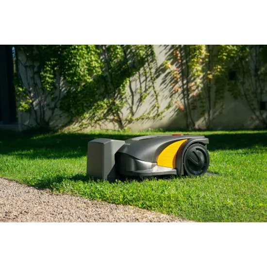 Stiga A 5000 robotfűnyíró emelés, akadály, eső, lopás, értesítés jelzővel 