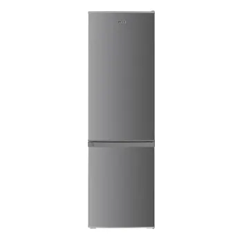 Gaba GH-315XE alulfagyasztós kombinált hűtő, 186cm magas, inox
