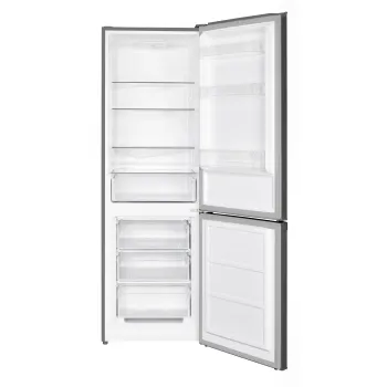 Gaba GH-315XE alulfagyasztós kombinált hűtő, 186cm magas, inox