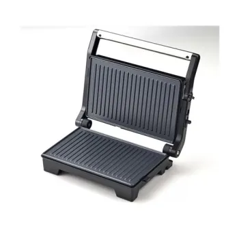 Hausmeister HM8811 panini szendvicssütő 1000W, fekete 