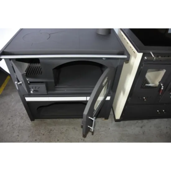 Hunor Classic Ceramic Sparhelt csempe borítással antracit szín 