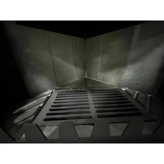 Warnex Hunor Fantasia szürke panoráma üveges kandalló 9,72kW 