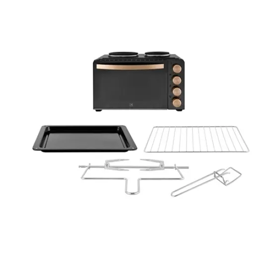 Kalorik MK1003 mini grill sütő fekete 