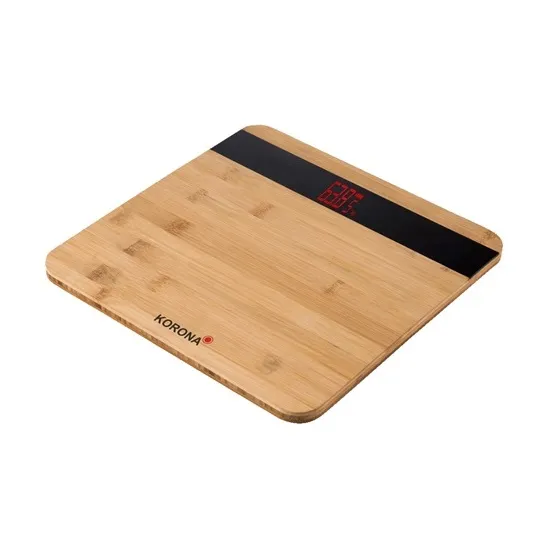 Korona Madera bambusz személymérleg 180 kg méréshatár