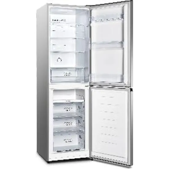 Gorenje NRK418DCS4 alulfagyasztós kombinált hűtőszekrény, No Frost Plus,171/85L, inverter kompresszor, inox 