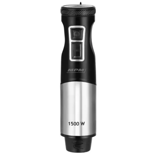 MPM MBL-33M 1500W rozsdamentes acél botmixer, 9 sebesség, turbó fokozat