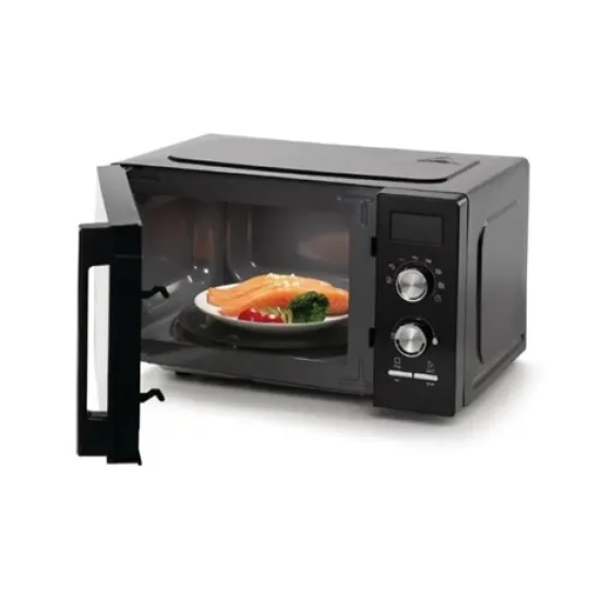  Gorenje MO20A3BH fekete mikrohullámú sütő, 20L digitális kijelző