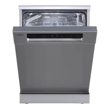 Midea MFD60S350S-HR 5év garancia, inox mosogatógép 14 teríték, 3 kosaras 60cm, automata ajtónyitás