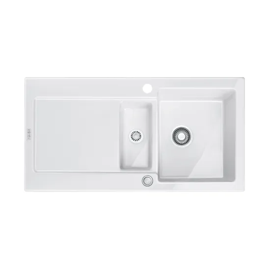 Franke MRK 651-100 Maris Fraceram kerámia gleccser fehér színű mosogatótálca,100x51cm,124.0335.700