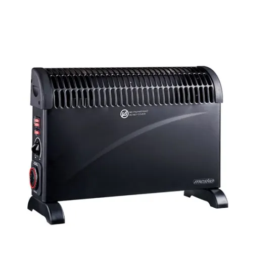 Mesko MS7741B elektromos konvektor időzítővel, turbo ventillátor fokozat, 750W, 1250W, 2000W