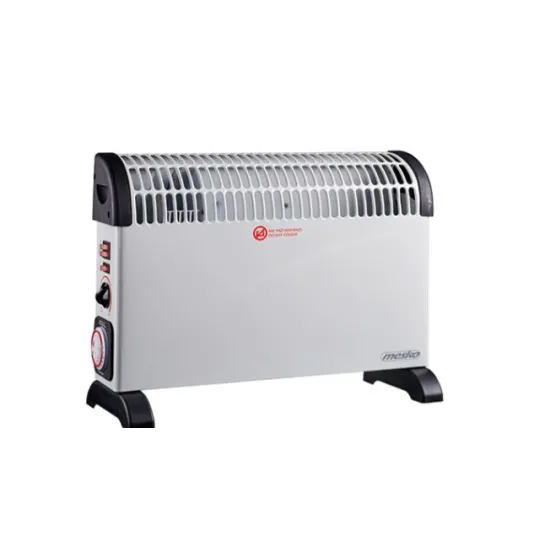 Mesko MS7741W elektromos konvektor időzítővel, turbo ventillátor fokozat, 750W, 1250W, 2000W