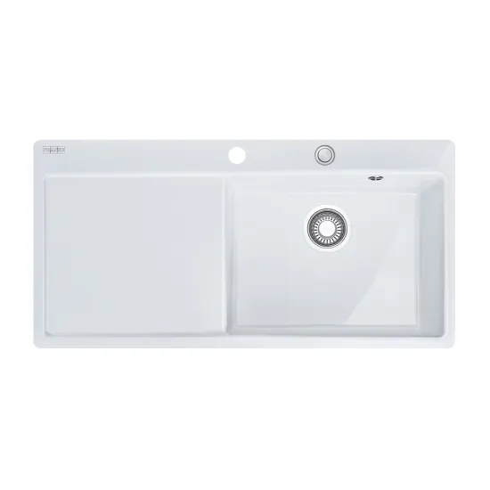 Franke MTK 611-100 Fraceram kerámia gleccser fehér színű mosogatótálca,100x51cm,124.0335.707