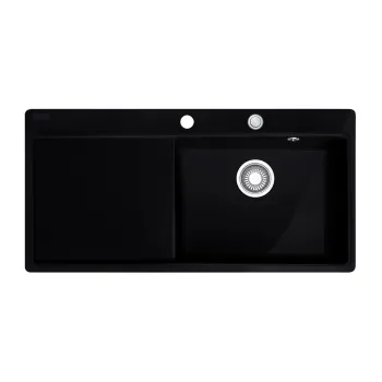 Franke MTK 611-100 Fraceram kerámia fekete színű mosogatótálca,100x51cm,124.0335.856